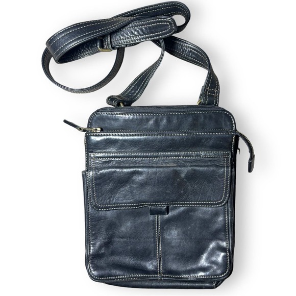 Fossil Handbags - Fossil Leather Flap Crossbody